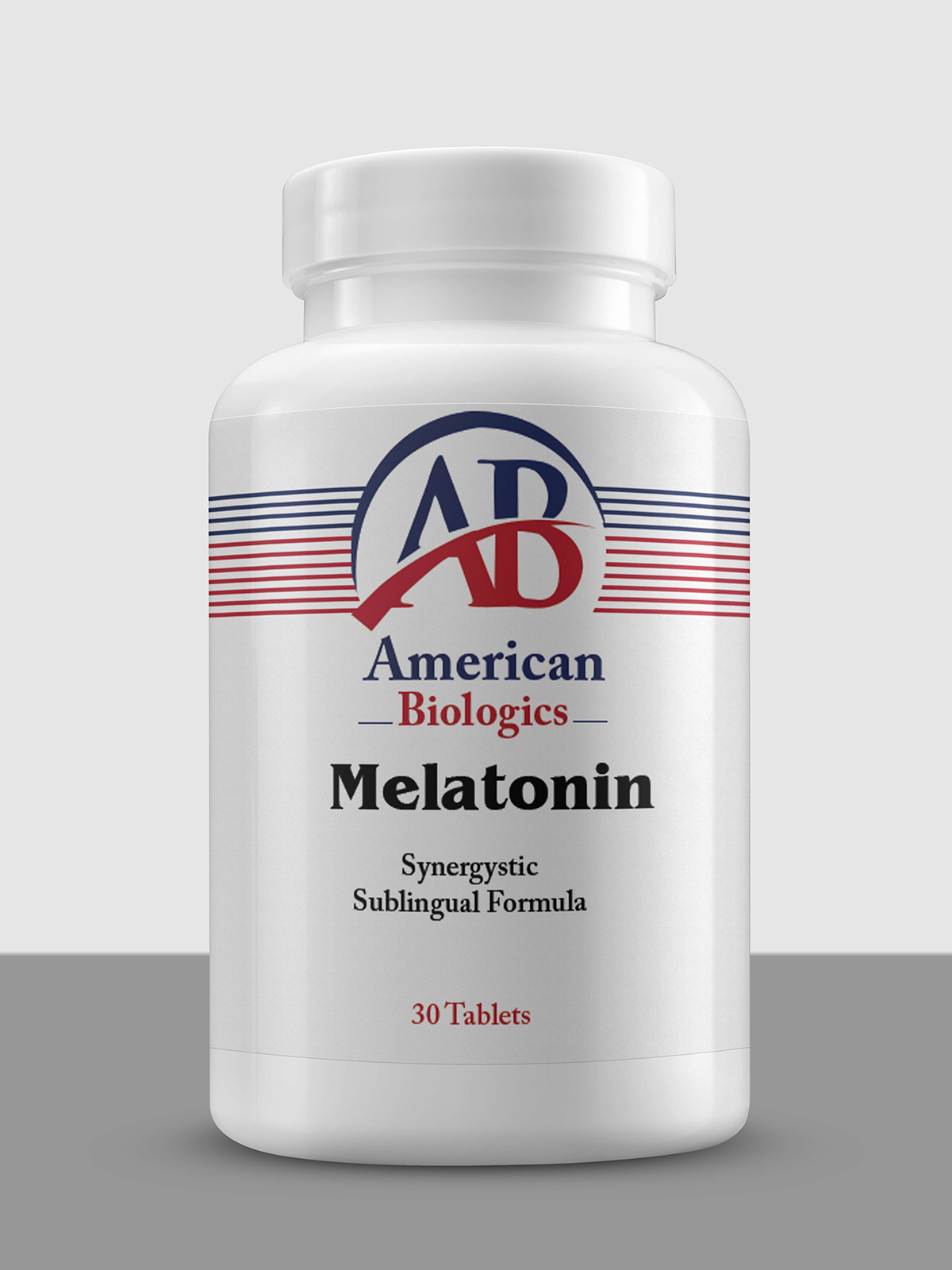 American Biologics Melatonin comprimés sommeil fraise