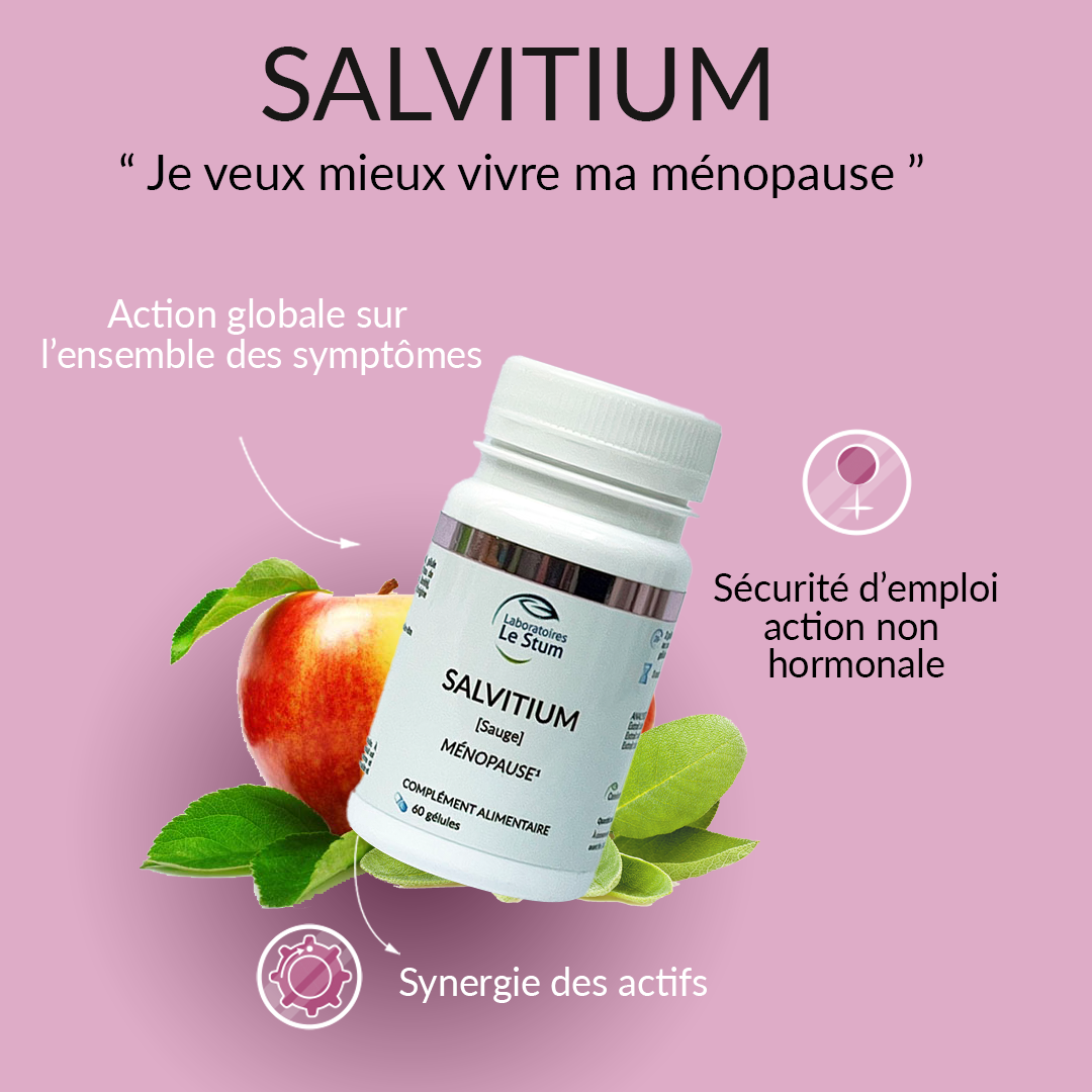 Le Stum Salvitium Complément Ménopause Sauge