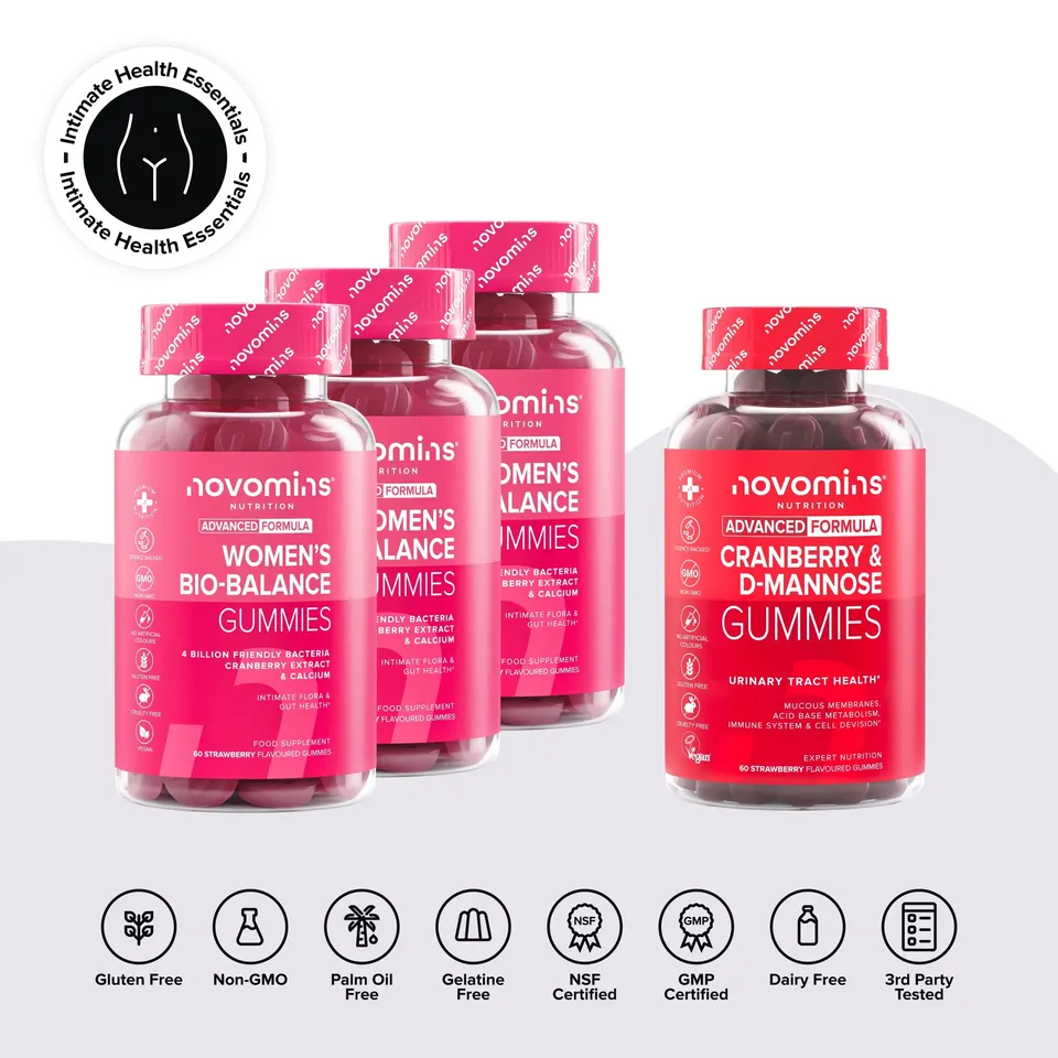 Novomins Coffrets Packs Essentiels Santé Intime Femmes 3 Mois