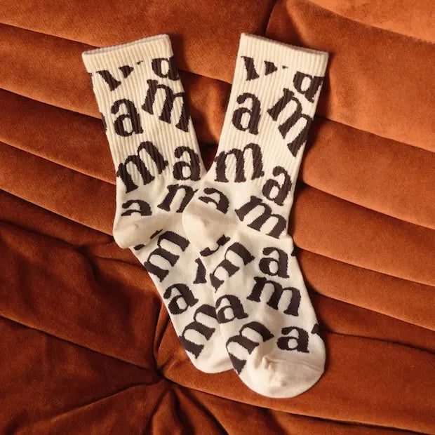 Jolly Mama Chaussettes Mama x Gamin Gamine coton taille unique