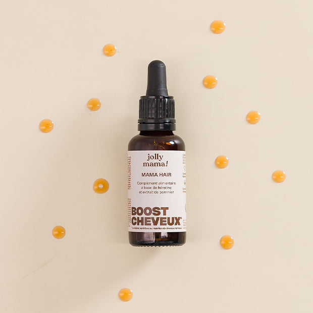 Jolly Mama Mama hair complément cheveux 30 jours biotine
