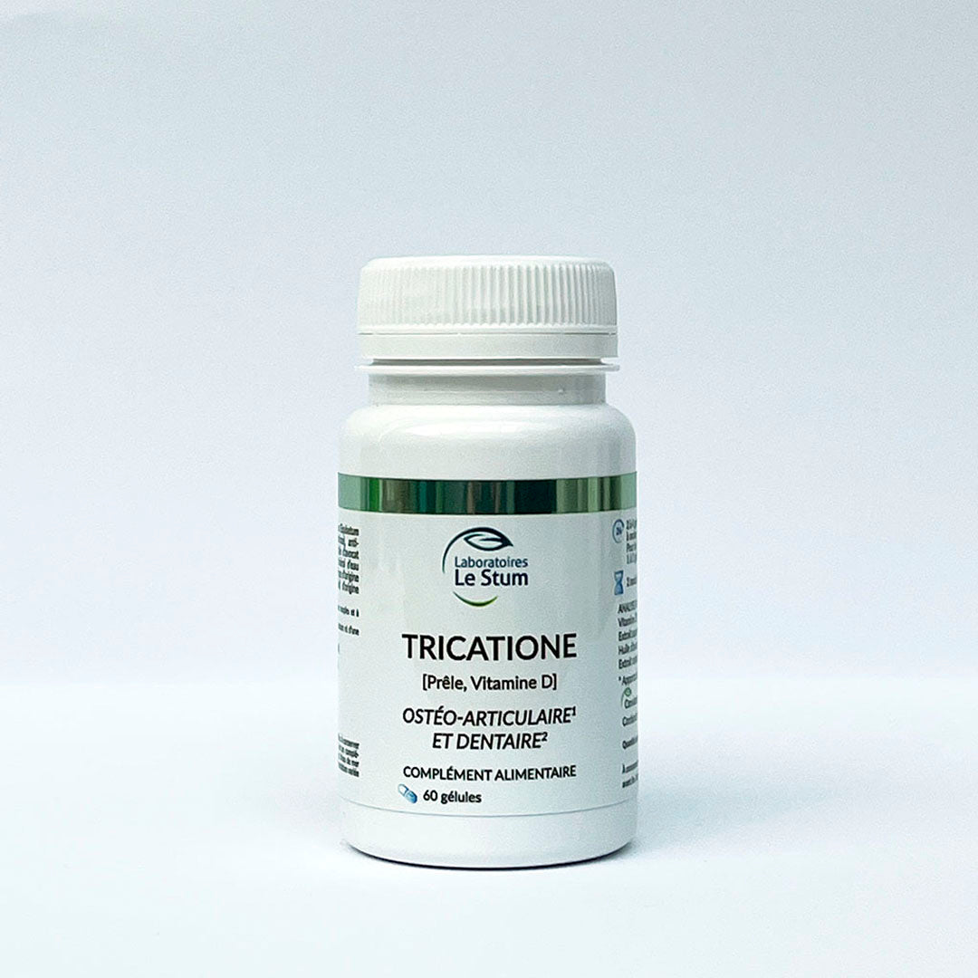 Le Stum Tricatione 60 Gélules Complément Os Silice