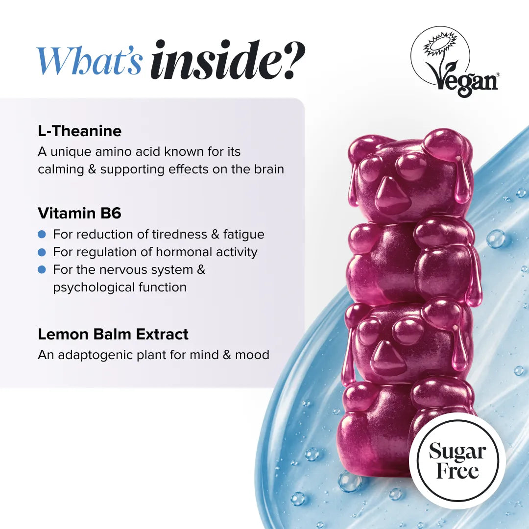 Novomins L-Théanine Enfants gummies concentration calme