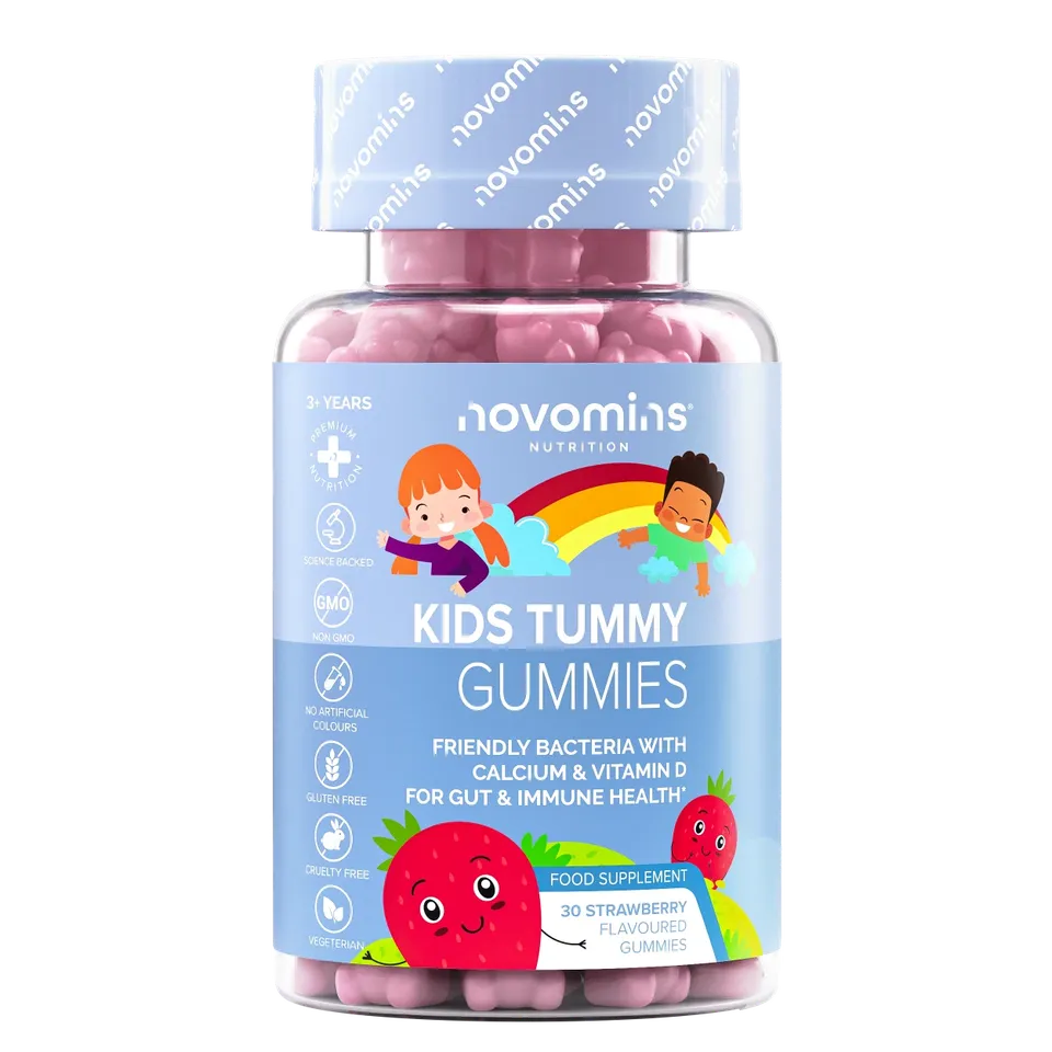 Novomins Gummies Ventre Enfants gummies calcium probiotique
