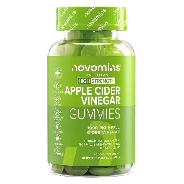 Novomins Vinaigre de Cidre gummies pomme métabolisme