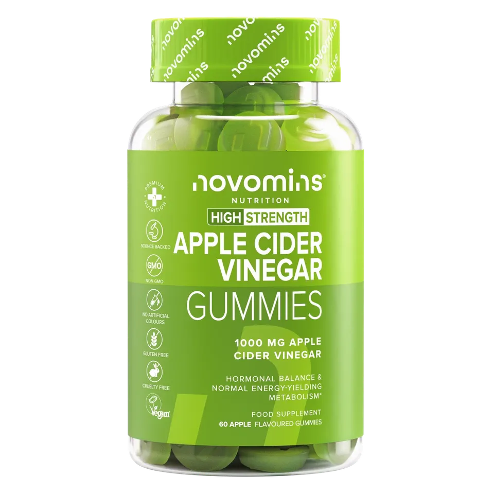 Novomins Vinaigre de Cidre gummies pomme métabolisme