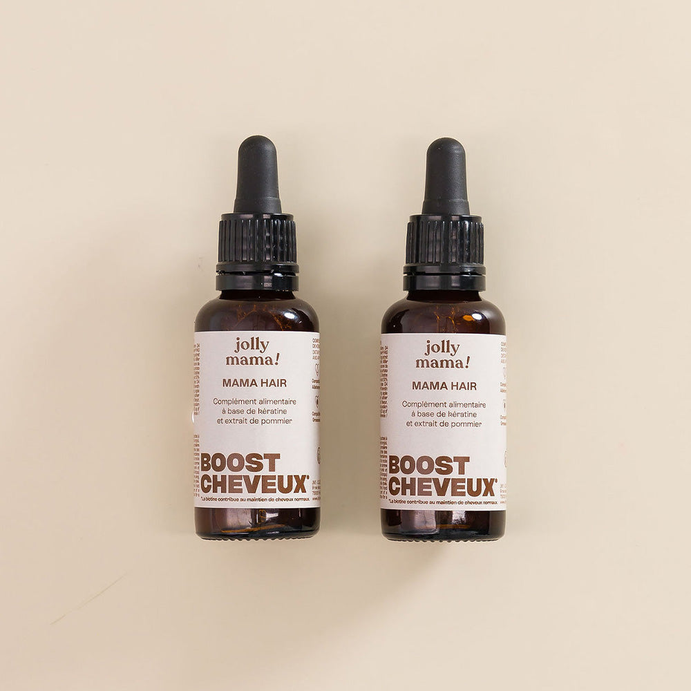 Jolly Mama Mama hair complément cheveux 30 jours biotine