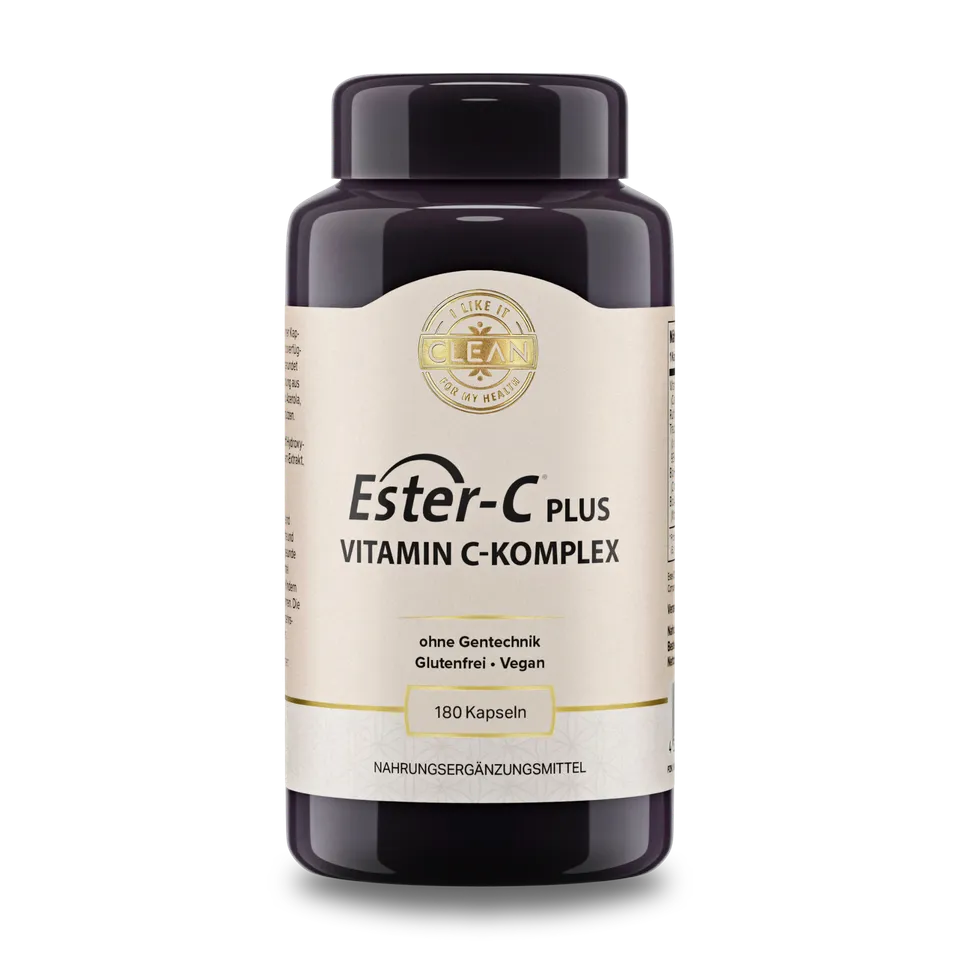 i like it clean Ester-C Plus gélules 180 vitamine C 500 mg
