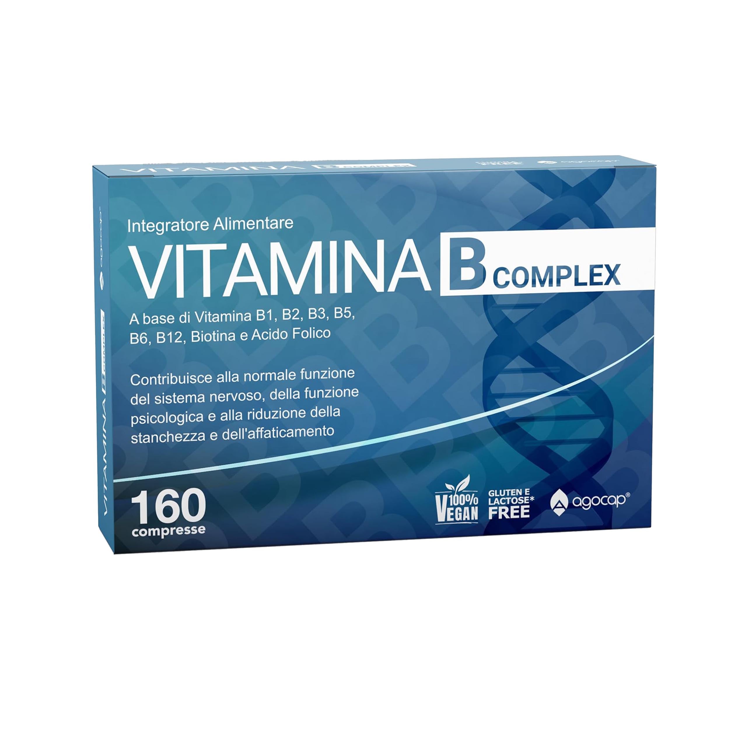 Agocap Stress e Stanchezza Vitamina B Complex vitamines B 160