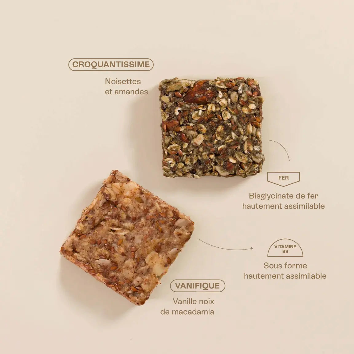 Jolly Mama Kit découverte pré postnatal 2 snacks vegan