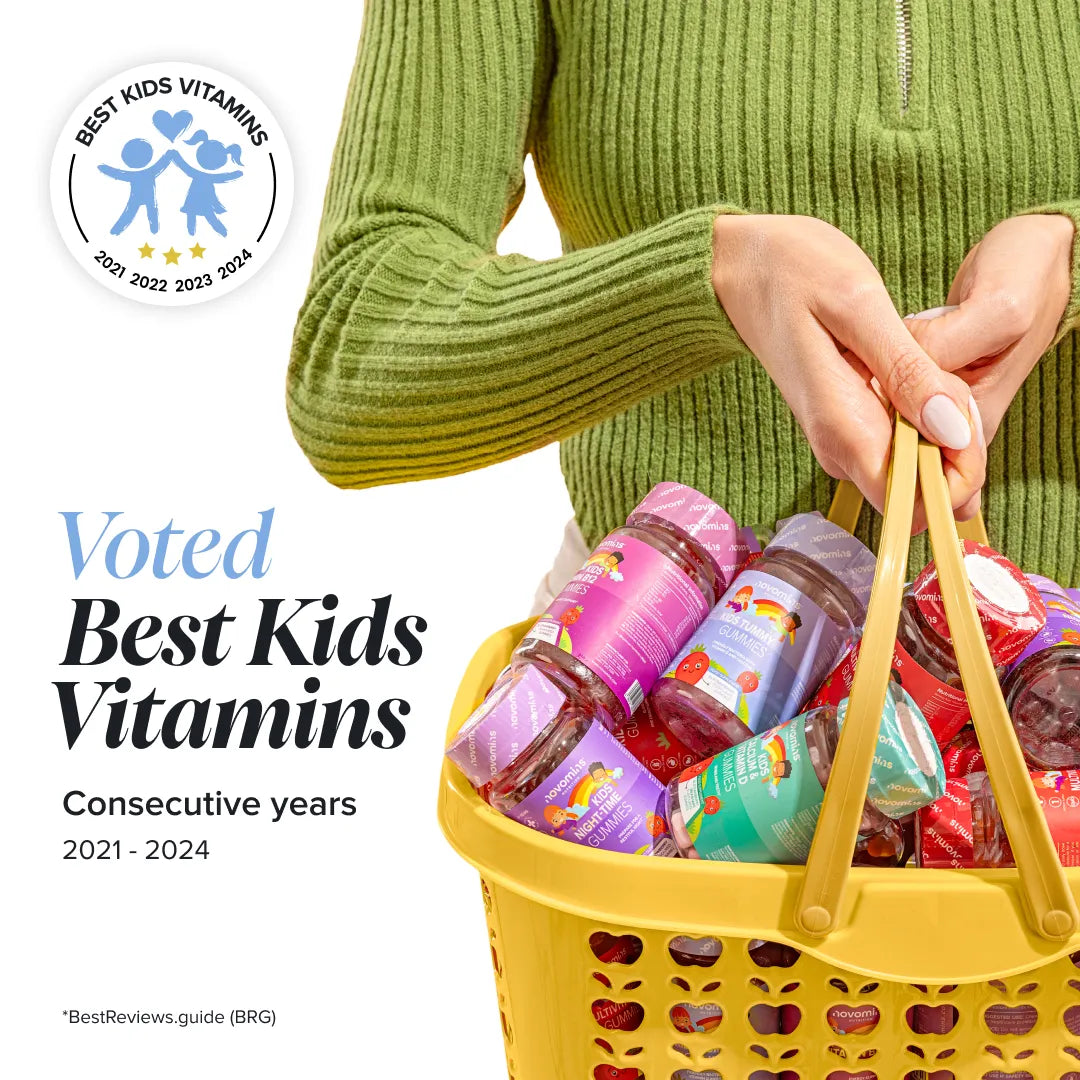 Novomins Gummies Ventre Enfants gummies calcium probiotique