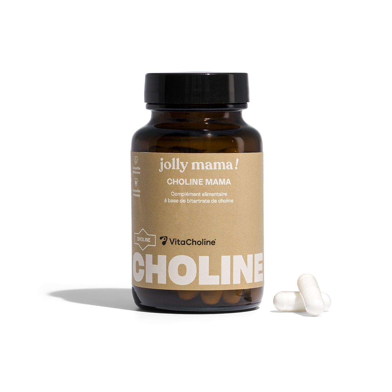 Jolly Mama Choline Mama gélule grossesse 1 mois Vitacholine