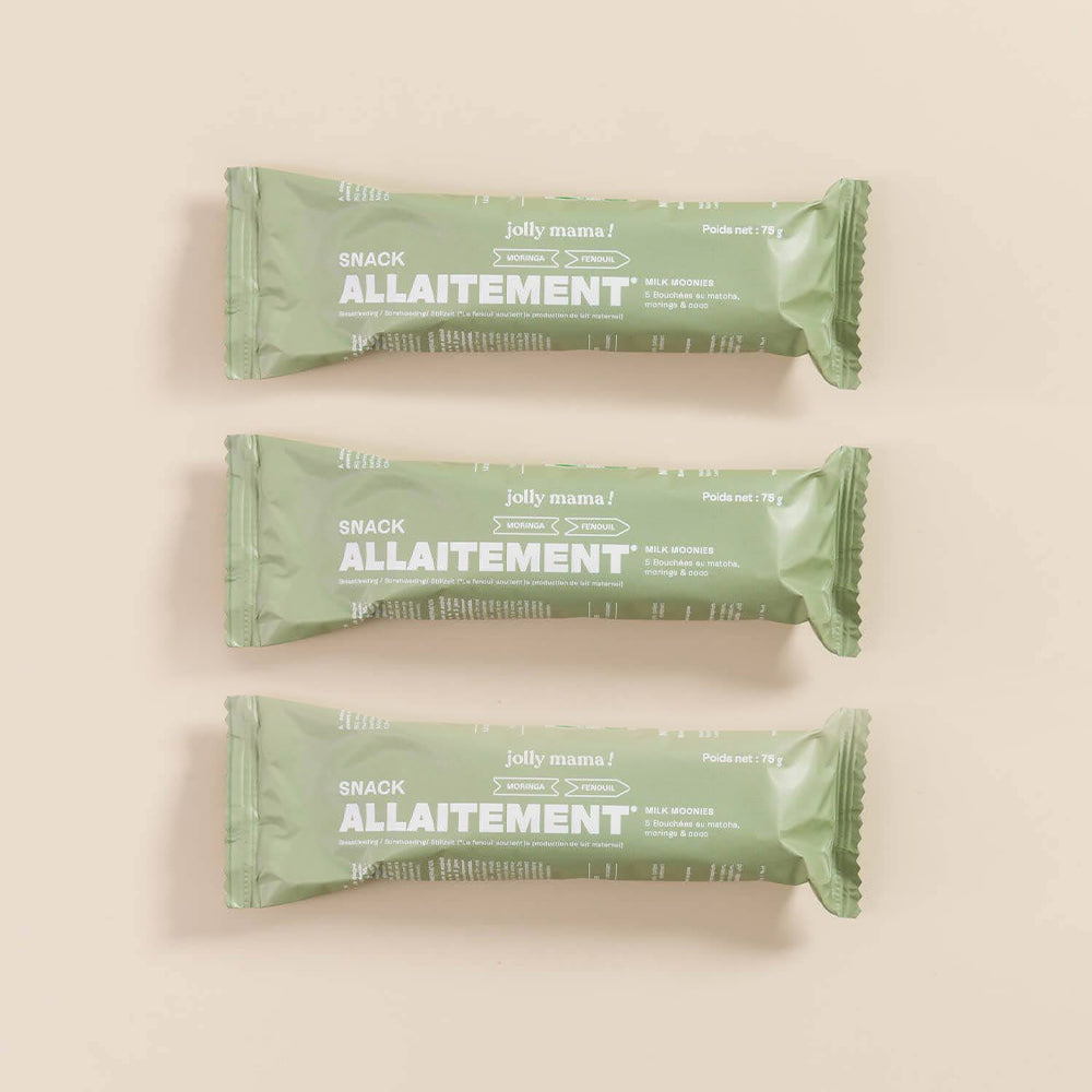 Jolly Mama Snacks Mama Moonies snack matcha sans gluten 1 produit