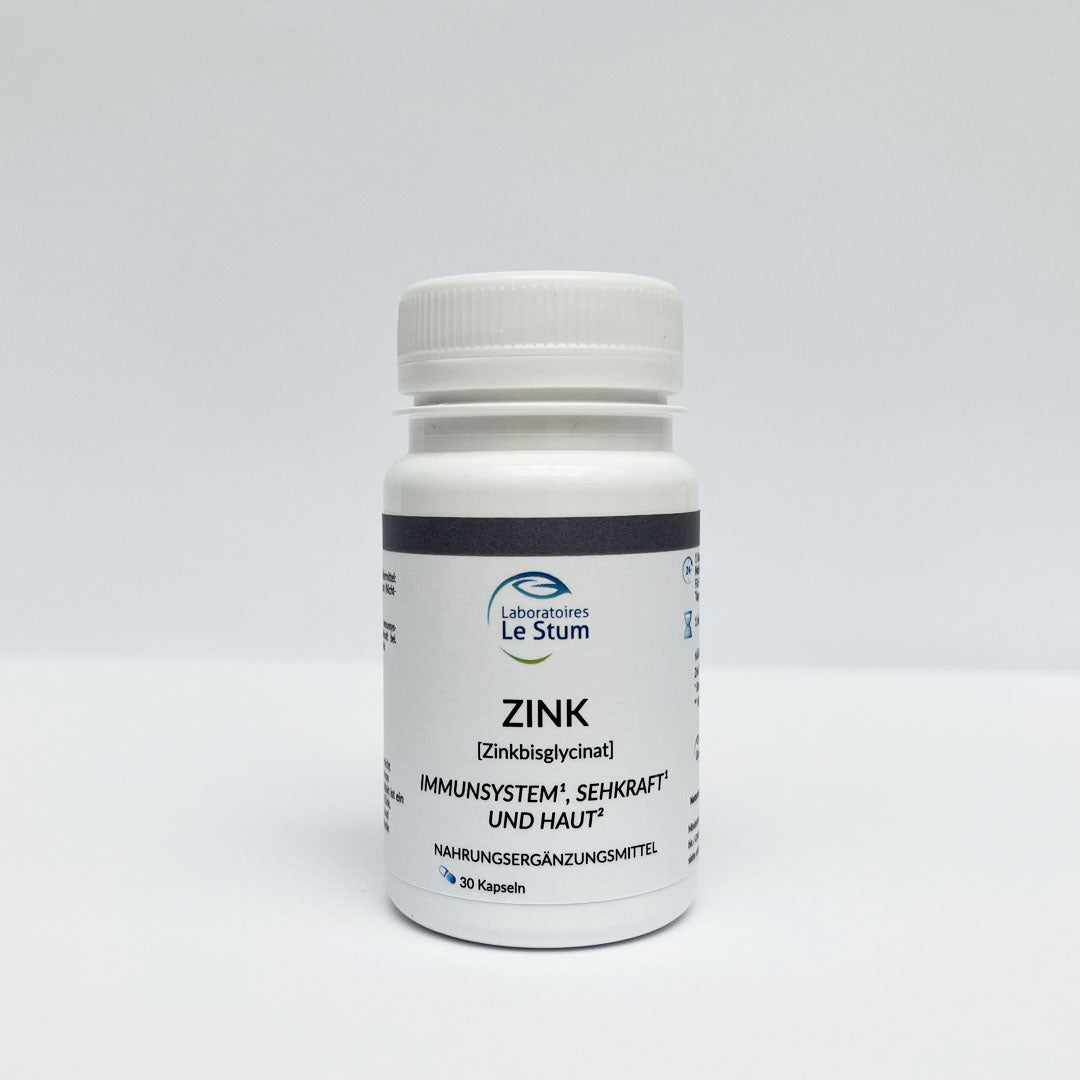 Le Stum Vitamines Minéraux Zinc complément bisglycinate immunité