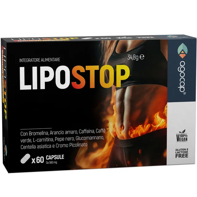 Agocap Lipostop minceur 60 gélules métabolisme