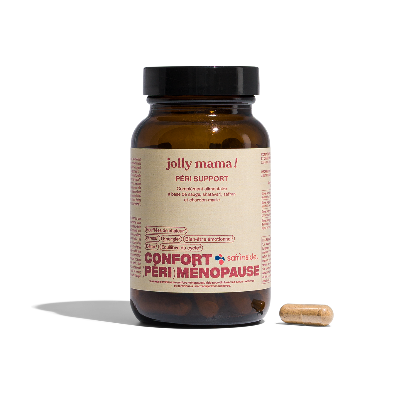 Jolly Mama Péri Support gélules périménopause cure 1 mois
