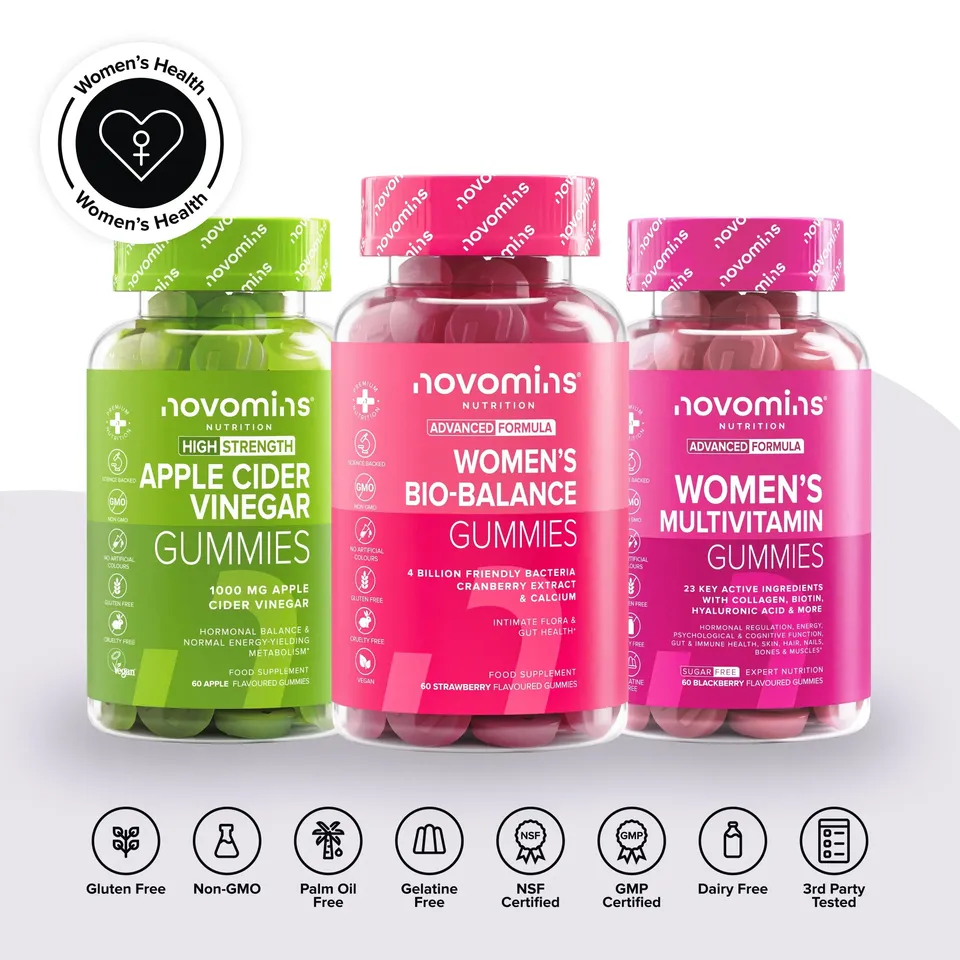 Novomins Pack Santé Femme Gummies Multivitamines