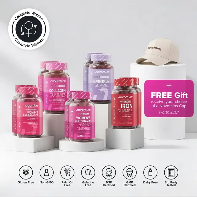 Novomins Coffrets & Packs Coffret Femmes Complet 5 gummies