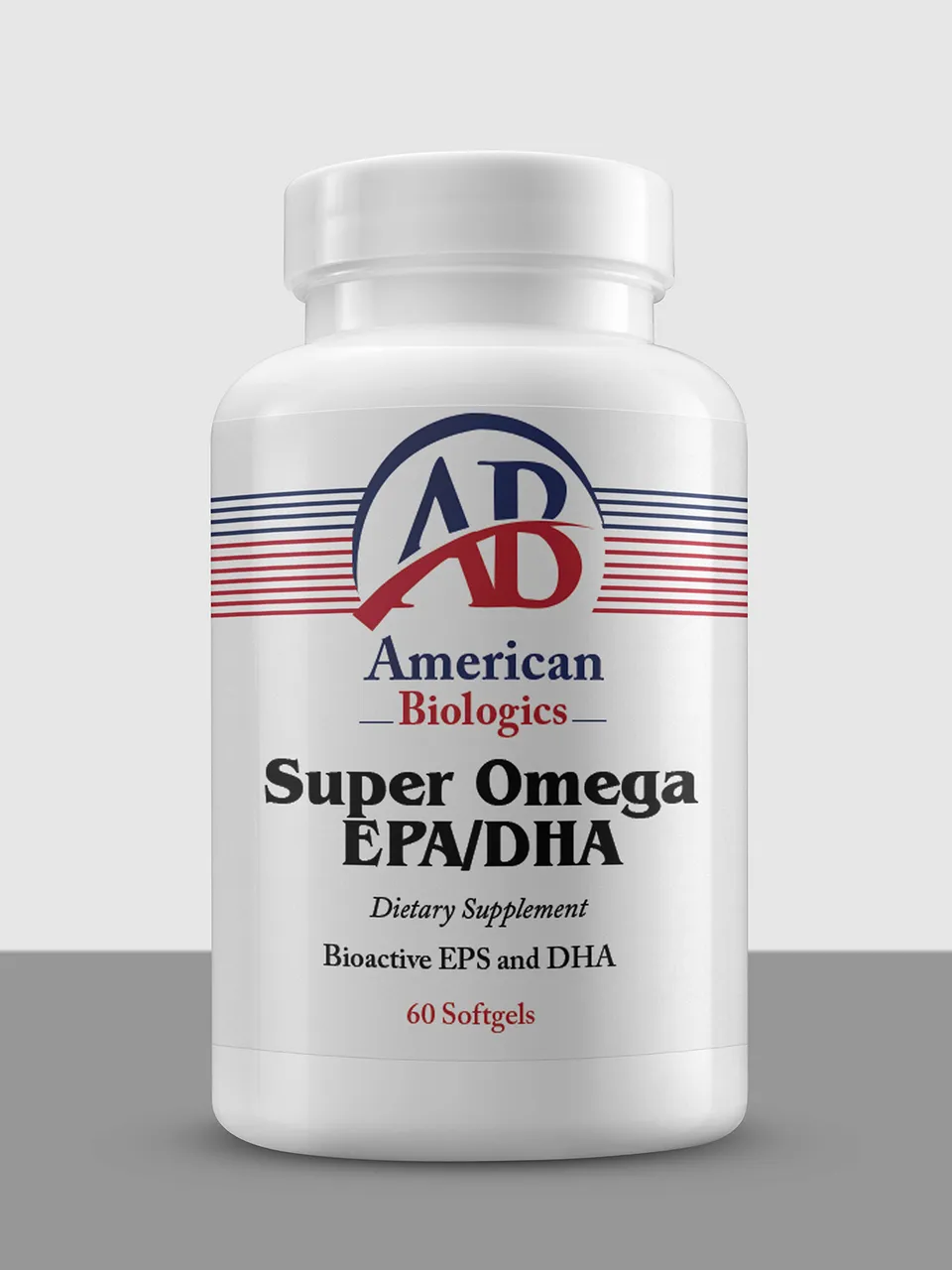 American Biologics Super Omega EPA/DHA huile de poisson EPA 440mg