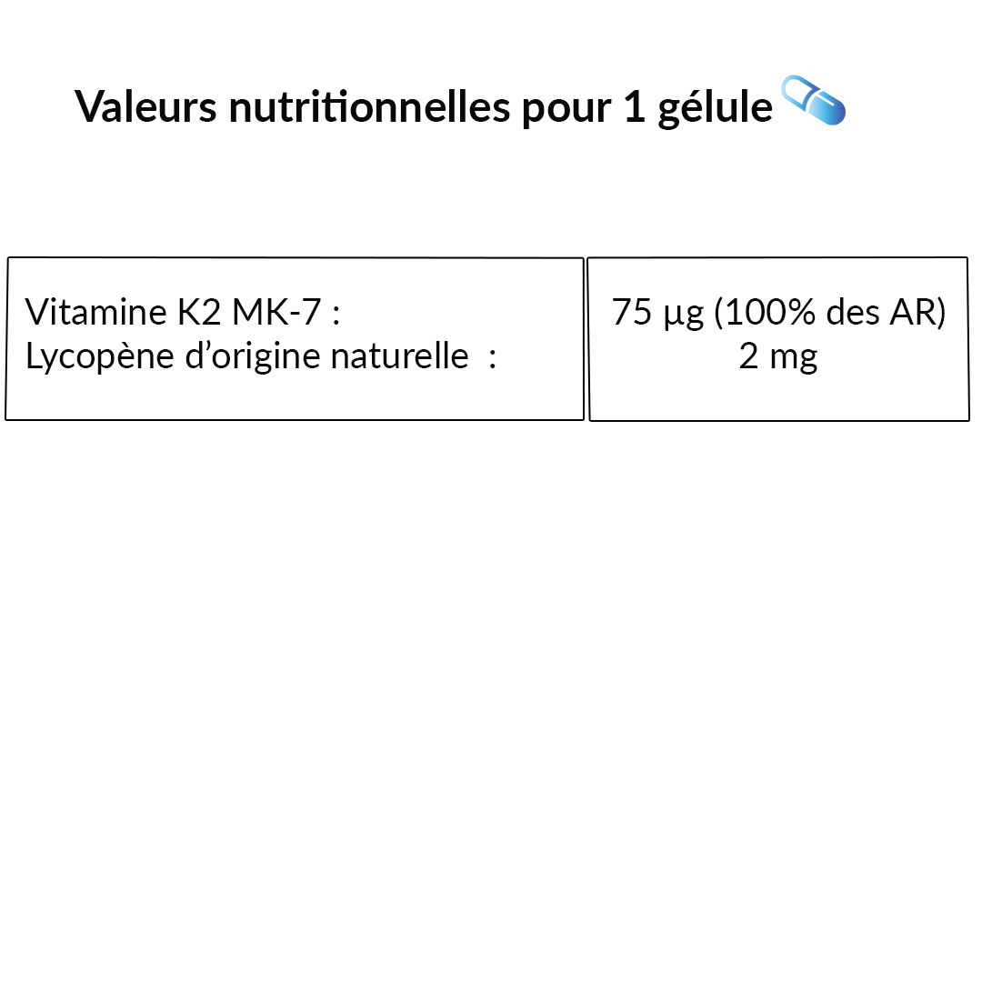 Le Stum Circulation Vitamine K2 MK-7 complément ossature