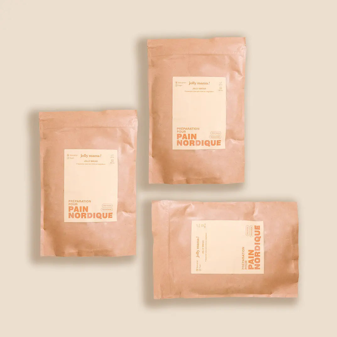 Jolly Mama Jolly Bread Pain Nordique 1 Produit Magnésium Vegan