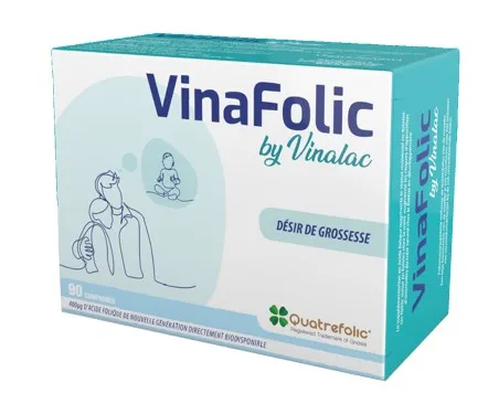 Vinalac VinaFolic complément alimentaire grossesse 400 µg