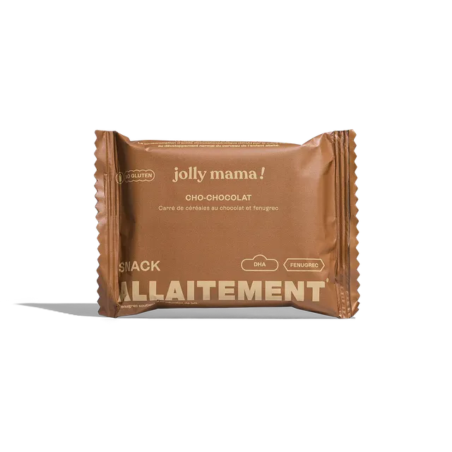 Jolly Mama Cho-chocolat snacks chocolat DHA fenugrec