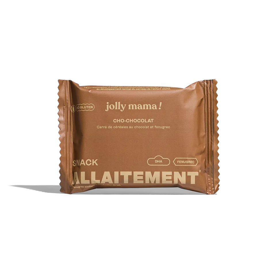 Jolly Mama Cho-chocolat snacks chocolat DHA fenugrec