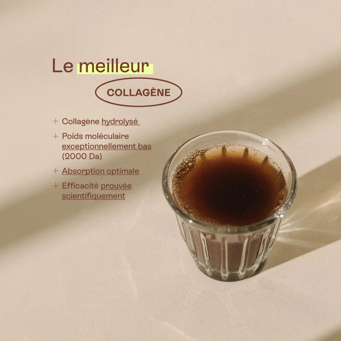 Jolly Mama Déca Mama complément collagène 30 jours café