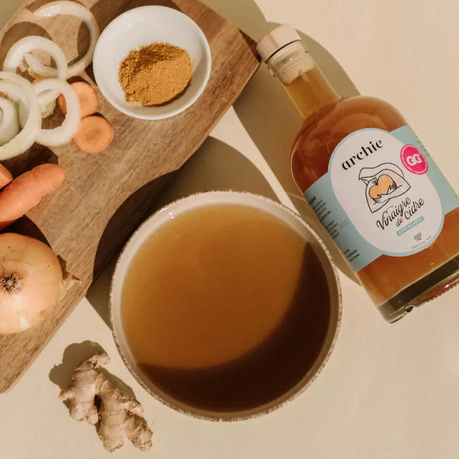 Jolly Mama Bouillons Mama Cider Bouillon Poule Bio Collagène