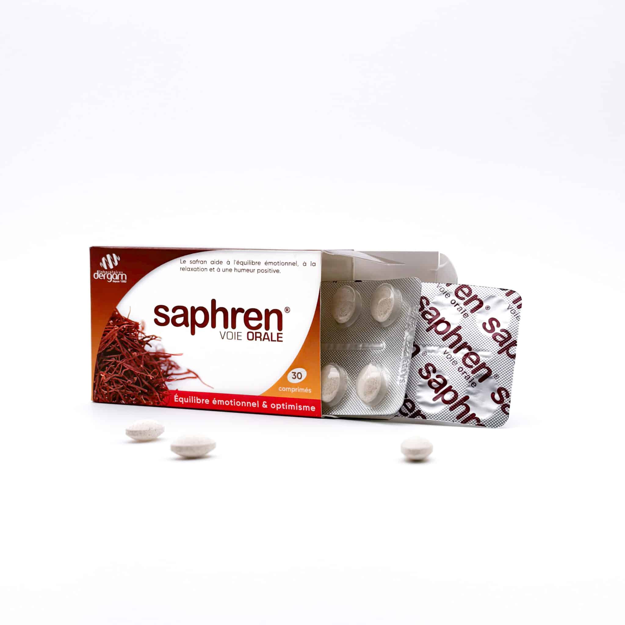 Dergam Saphren complément alimentaire gélules safran humeur