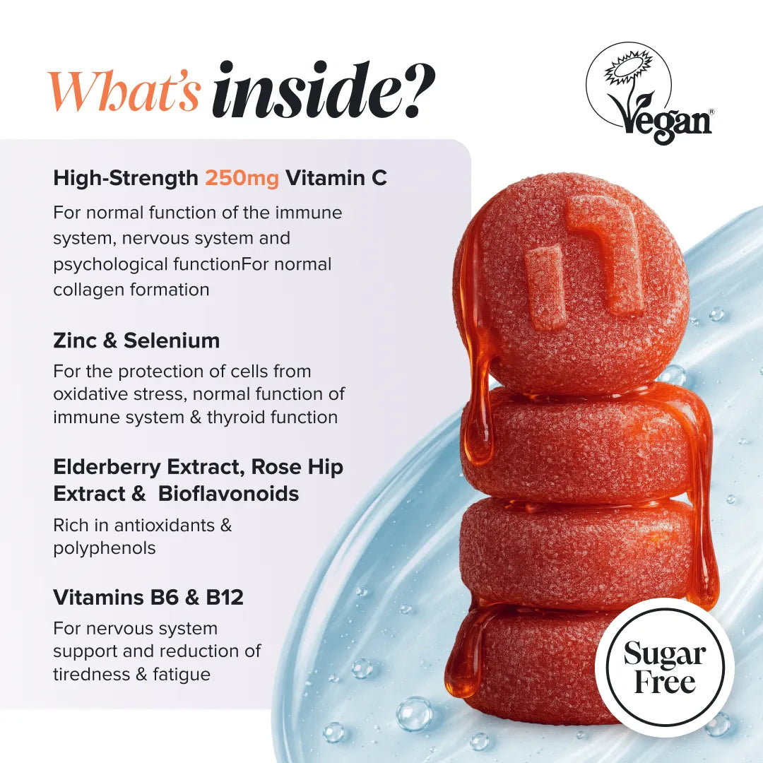 Novomins Immunité Gummies Vitamine C zinc sureau