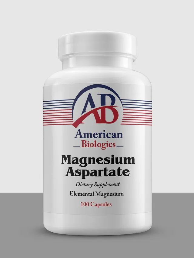American Biologics Magnesium Aspartate comprimés 60 magnésium