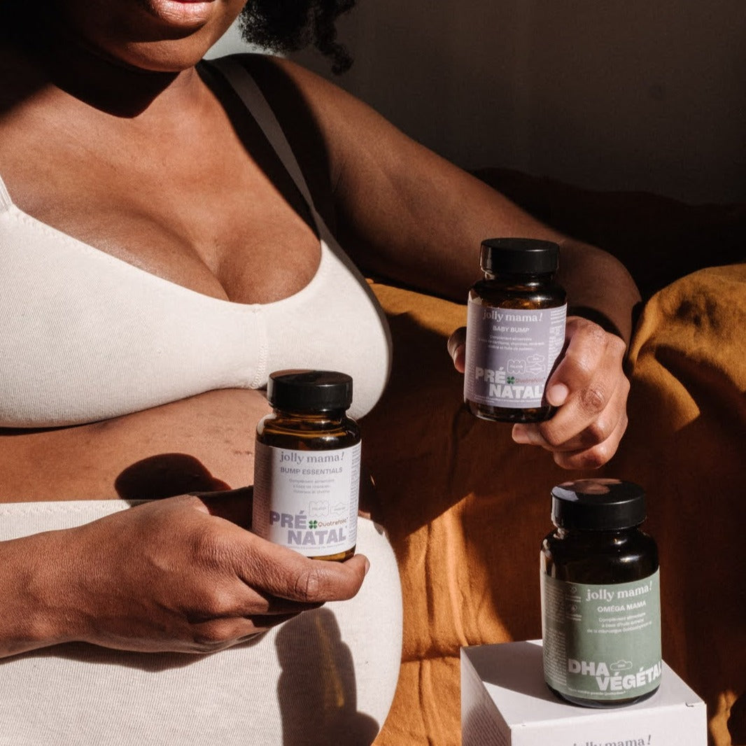 Jolly Mama Omega Mama complément DHA oméga 3 vegan 1 mois