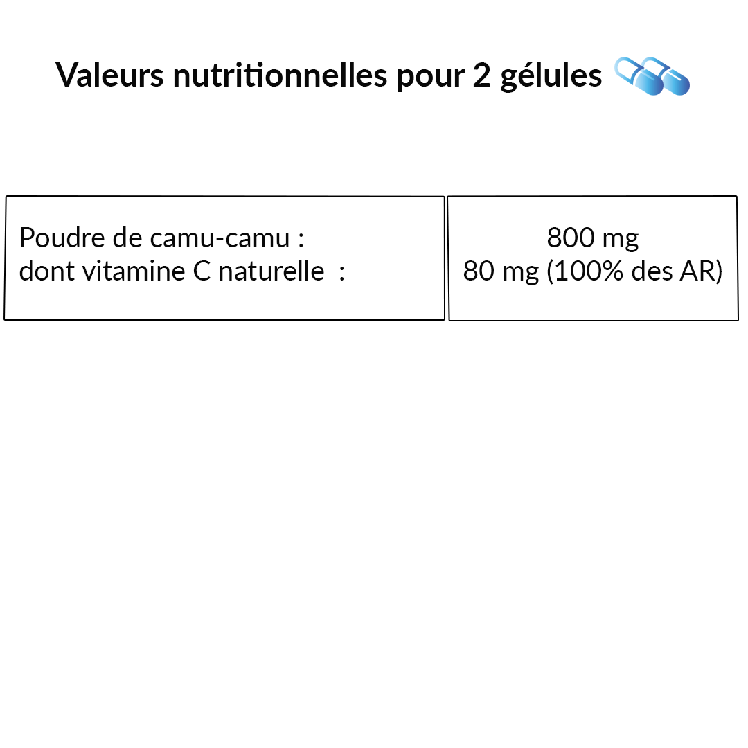 Le Stum Vitamine C Camu Camu Bio Complément Fatigue